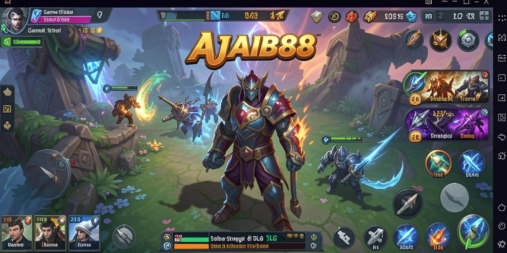 Tampilkan gameplay seru AJAIB88 dalam aksi.