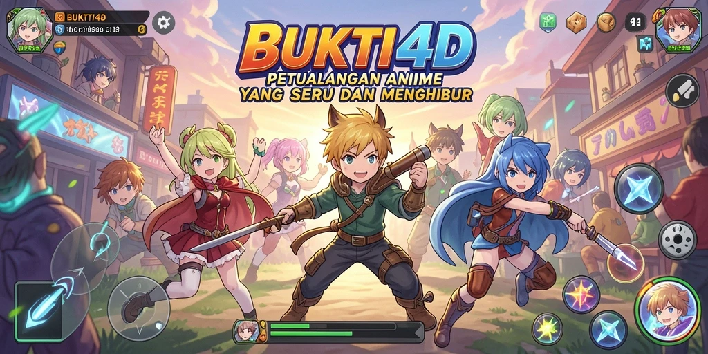 Tampilan menarik dari gameplay BUKTI4D yang penuh warna dan aksi.