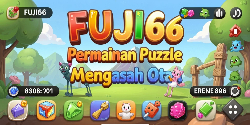 Screenshot gameplay FUJI66 menampilkan tantangan Puzzle yang menarik.