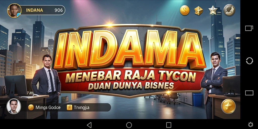Tampilan gameplay INDAAA yang menarik dan dinamis.