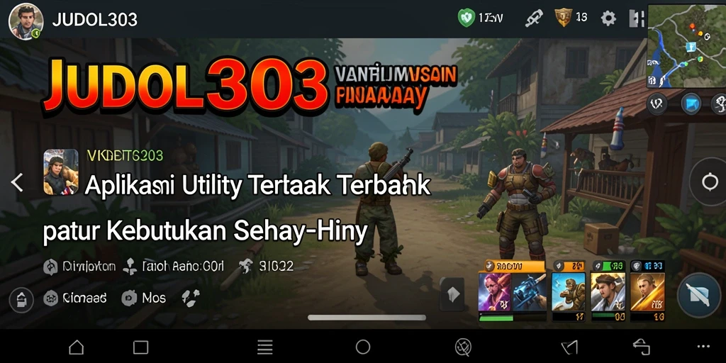 Tampilan utama JUDOL303 yang menawan dan fungsional.