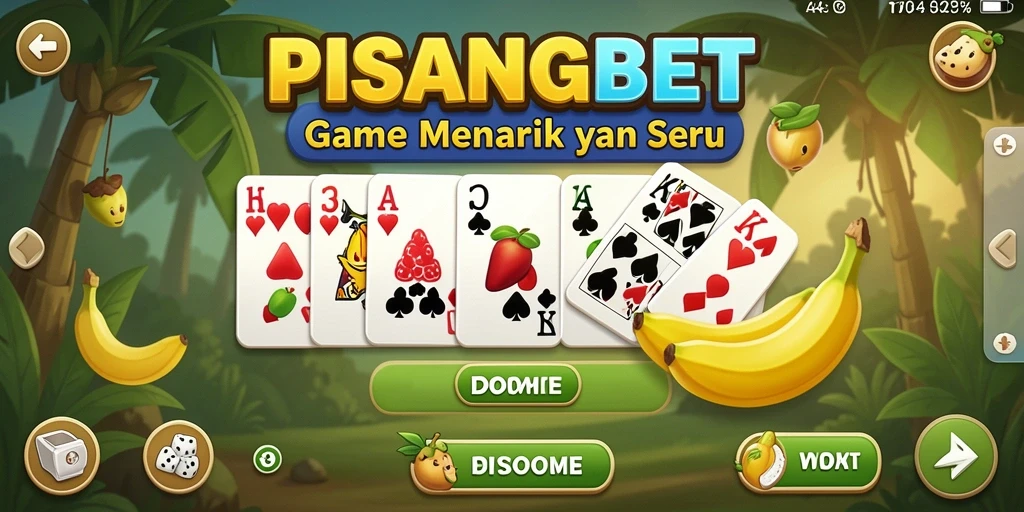 Tampilan gameplay PISANGBET yang seru dan interaktif.