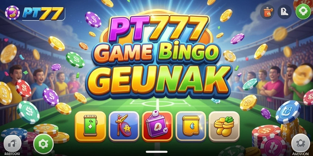 Screenshot gameplay PT777 dengan suasana permainan Bingo yang seru