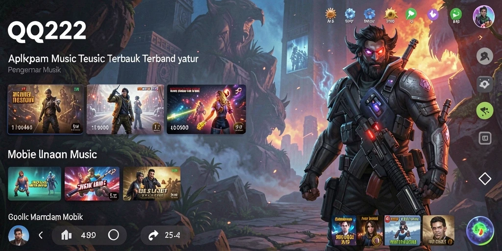 Tampilan gameplay QQ222 yang menarik dan interaktif.