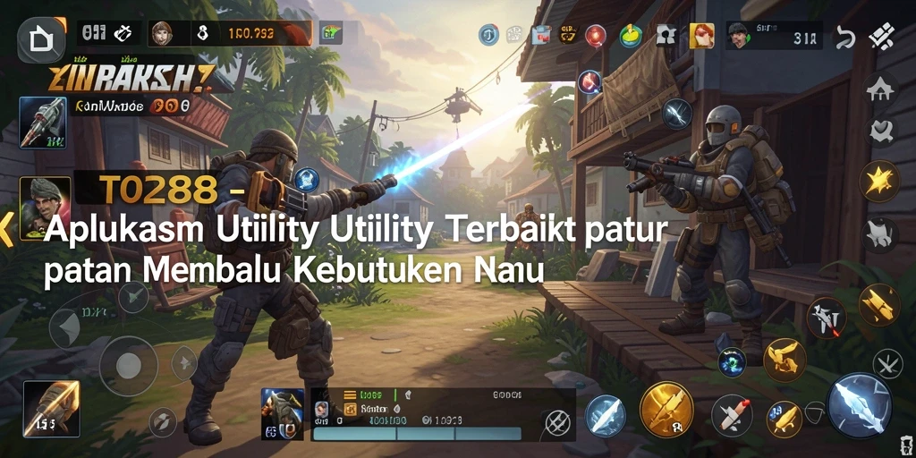 Screenshot TO288 menampilkan antarmuka aplikasi Utility yang ramah pengguna.