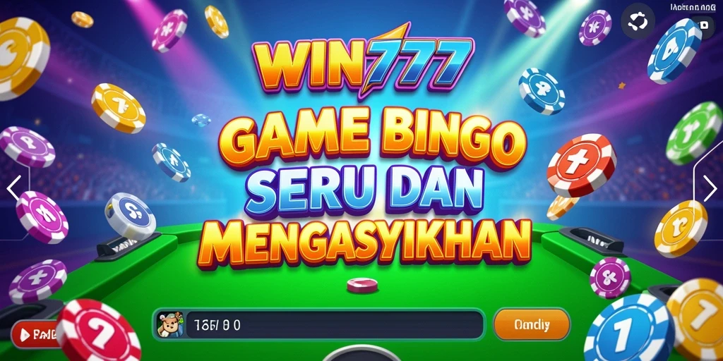 Screenshot gameplay WIN777 menampilkan keseruan bermain Bingo.